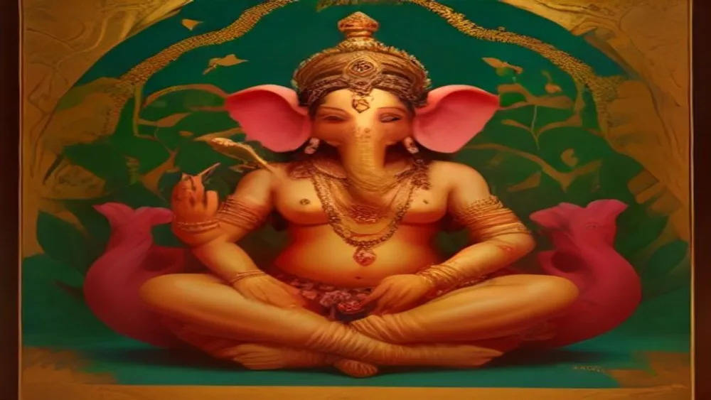 Ganesha and Kartikeya's Race for the Divine Mango