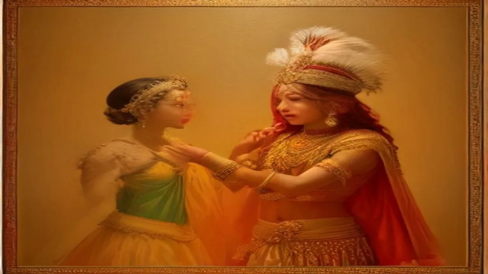 Paundrak Vasudev Vadh — Nakli Krishna