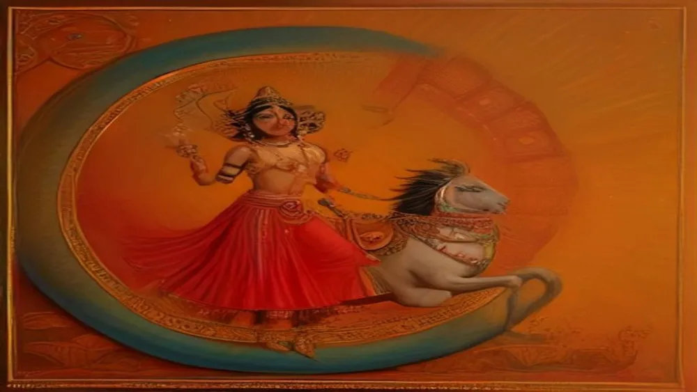 Jayadrath Vadh ki Leela — Surya ko Dhakna