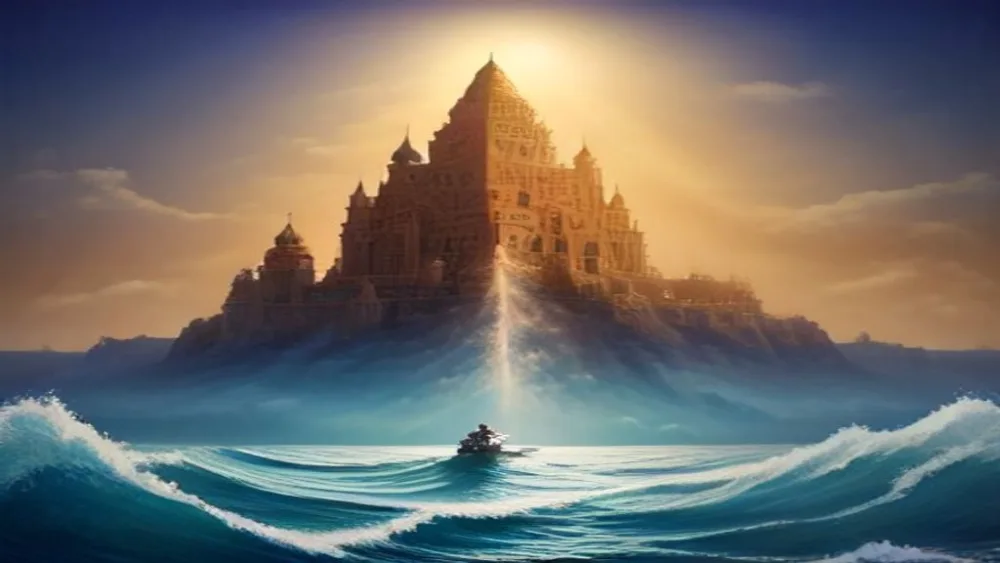 Dwarka Ka Samudra Mein Samaana