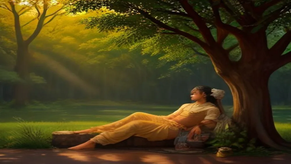 Jara Naamak Vyaadh Ka Baan Aur Krishna Ka Swadhaam Gaman