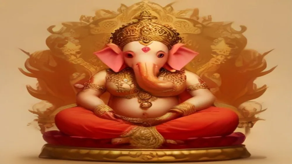 Siddhivinayak, Siddhatek — Vishnu Dwara Madhu-Kaitabh Vadh