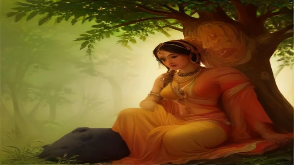 Ashok Vatika Mein Sita Darshan